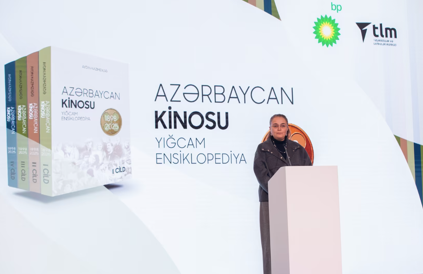 bp və TLM Azərbaycan kino ensiklopediyasını təqdim etdi (FOTO)
